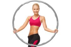 NordFalk Fitness Hoelahoep - 1 kg - Ã93 cm - Foam Bekleding