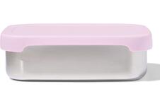 HEMA Lunchbox 14.3x18.9x5.8cm rvs roze