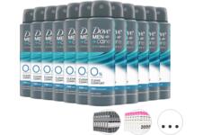 12x Dove Men+Care Advanced 0% Clean Comfort Deo Spray | 150 ml