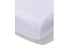 HEMA Splittopper hoeslaken 180x200/210cm jersey wit