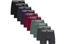10-pack Mario Russo boxershorts - herenboxers - all season