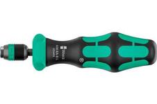 838 RA-R L bithandhouder met ratelfunctie, 1/4"