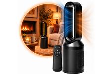 Nexxt 2-in-1 Bladeless Ventilator & Heater XXL - 2000 W - Zwart