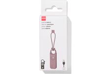 HEMA Zelfverdediging sleutelhanger 9x3x1.5cm bordeauxrood