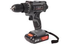 QLT Accuboormachine 21v met Accu en Koffer - Zwart