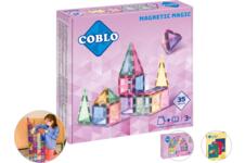 Coblo Magnetische Bouwstenen Pastel | 35-delig