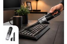 Nexxt Mini Vacuum Cleaner - Kruimelzuiger - draadloos - 70 W - Usb-c - Zwart