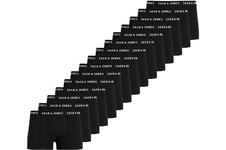 Jack & Jones Boxershorts JACHUEY Trunks 15-pack Zwart