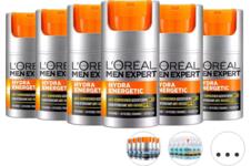 6x L’Oréal Men Expert Hydra Energetic Dagcrème met SPF15 | 50 ml