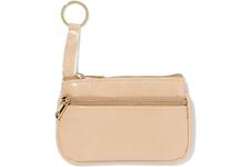 HEMA Sleutel etui 12x8cm kunstleer beige