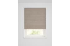 HEMA Plisse dubbel lichtdoorlatend linnenlook taupe